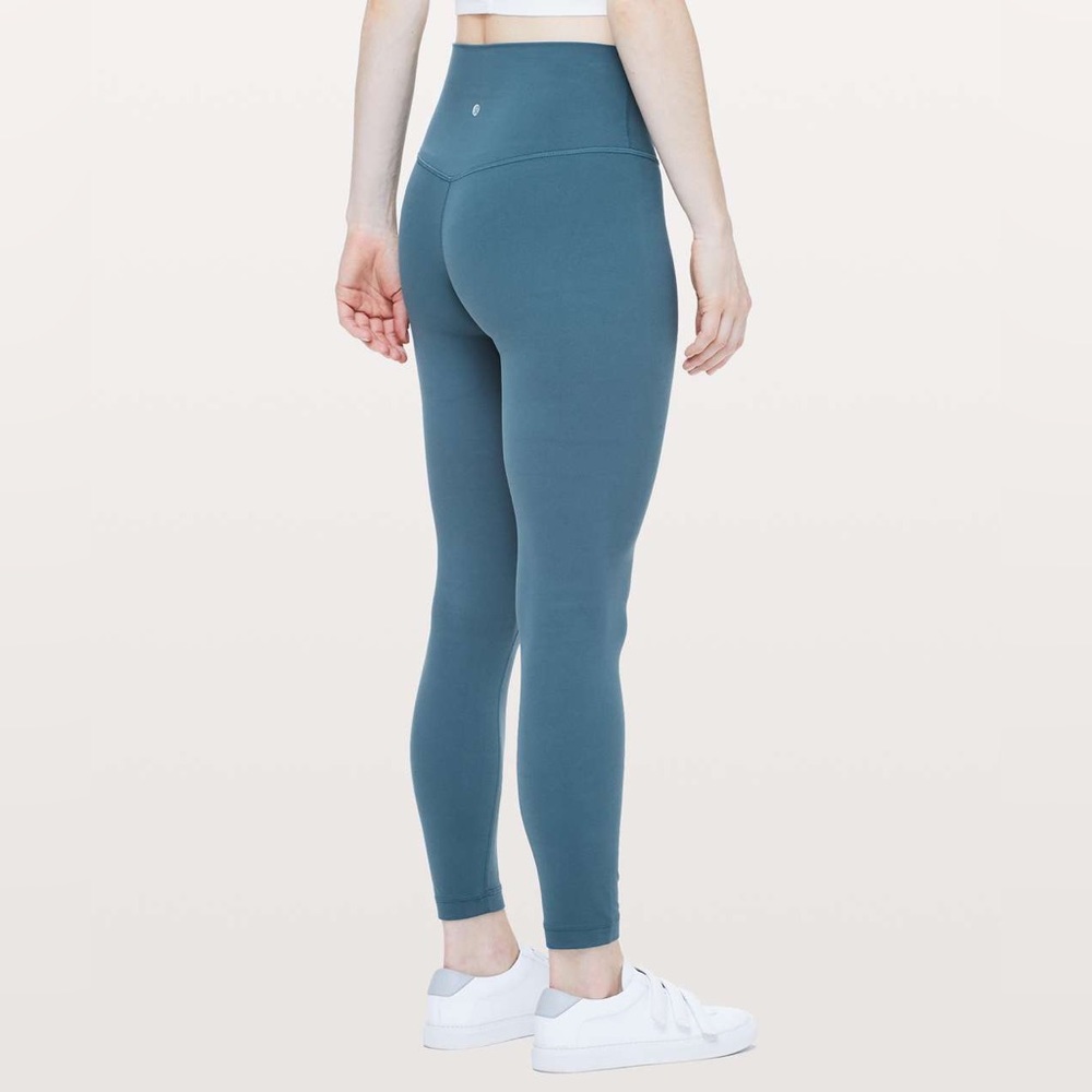 Lululemon Align leggings Petrol Blue size 4 25” inseam